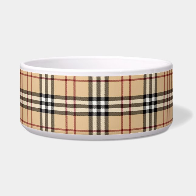Scottish Tartan Pattern Napf (Vorderseite)