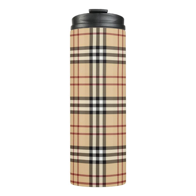 Scottish Tartan Pattern     Thermosbecher (Vorderseite)