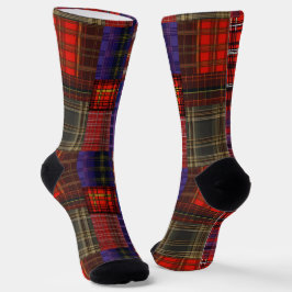 Scottish Tartan Swatch Socken