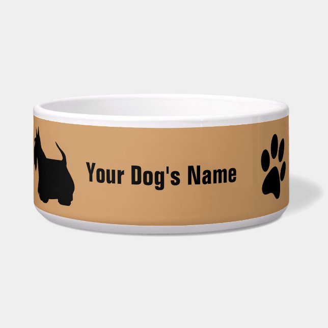 Scottish Terrier ス ィ シ ュ ・ コ テ Napf (Vorderseite)