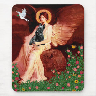 Scottish Terrier 3 - Seated Angel Mousepad