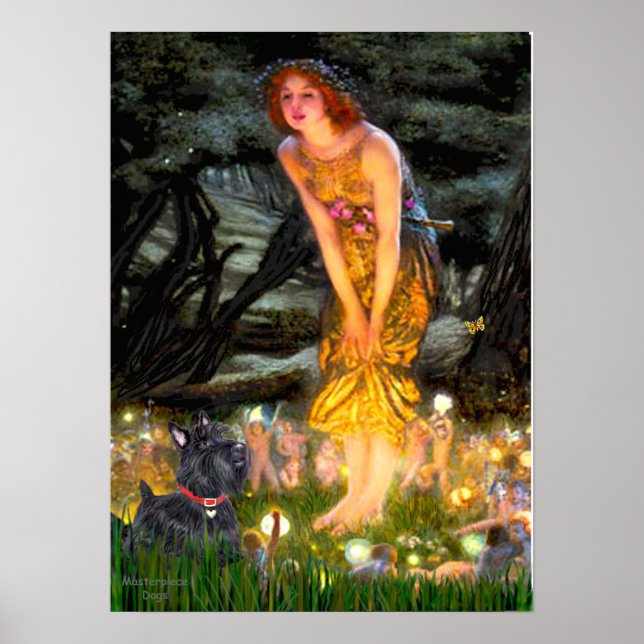 Scottish Terrier 6-Mid Eve Poster (Vorne)
