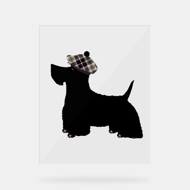 Scottish Terrier Acrylschild (Vorderseite)