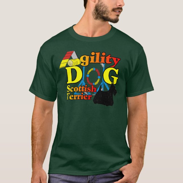 Scottish_Terrier_Agility T-Shirt (Vorderseite)