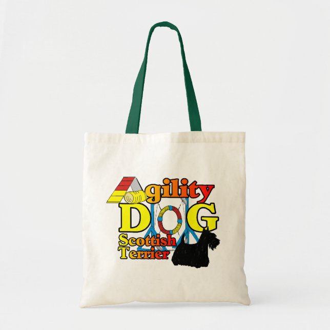 Scottish_Terrier_Agility Tragetasche (Vorne)