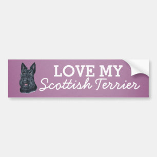 Scottish Terrier Autoaufkleber