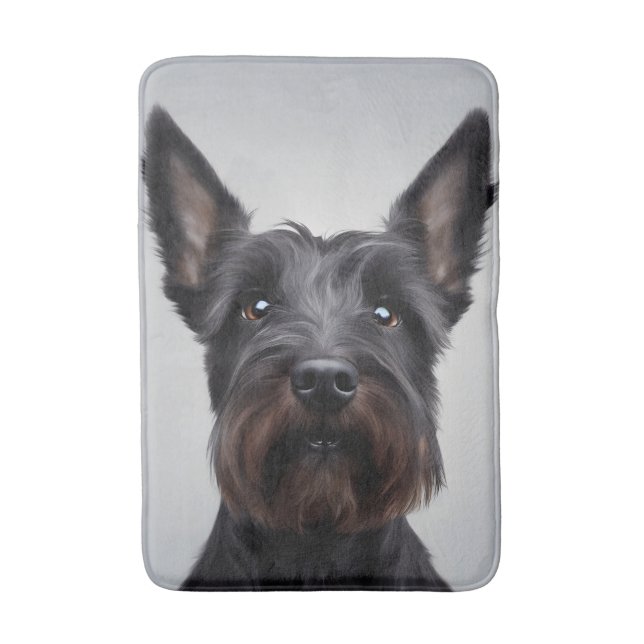 Scottish Terrier Badematte (Vorderseite Vertikal)