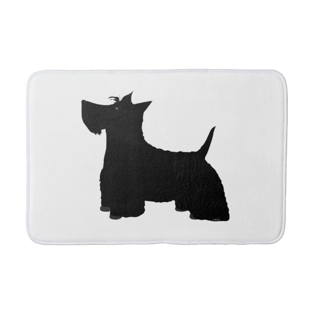Scottish Terrier Bathmat Badematte (Vorderseite)