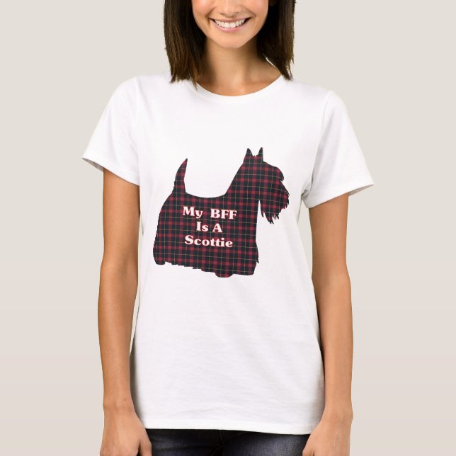 Scottish Terrier BESTE FREUNDIN Gifts T-Shirt (Vorderseite)