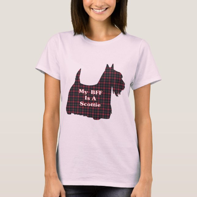 Scottish Terrier BESTE FREUNDIN Gifts T-Shirt (Vorderseite)