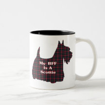 Scottish Terrier BESTE FREUNDIN Tasse