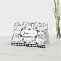 SCOTTISH Terrier Black Toile mit Individuelle Name