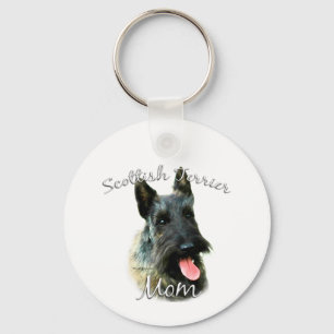 Scottish Terrier (brindle) Mama 2 Schlüsselanhänger