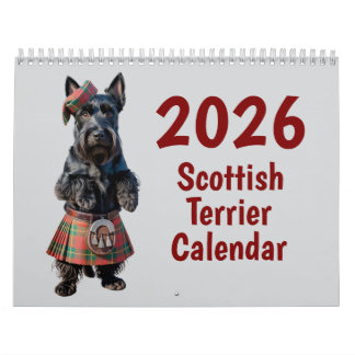 Scottish Terrier Calendar Kalender