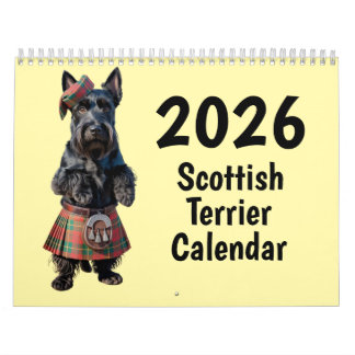 Scottish Terrier Calendar Kalender