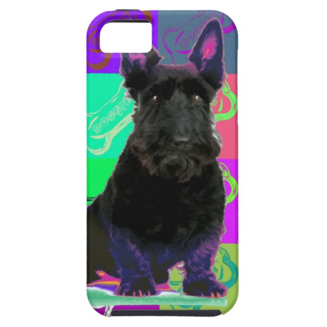 Scottish Terrier Case-Mate iPhone Hülle (Rückseite)