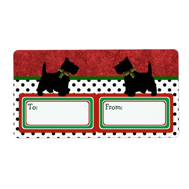 Scottish Terrier Christmas Gifts Scottie Dog Fun (Vorne)