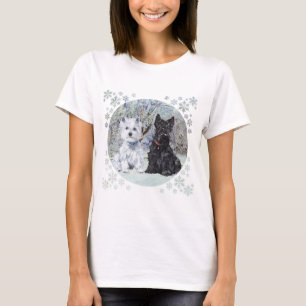 Scottish Terrier Christmas T-Shirt