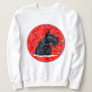 Scottish Terrier Colorful Celebration Sweatshirt