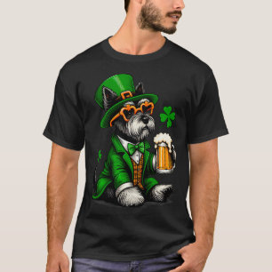Scottish Terrier Costume Saint Paddys Day for Lieb T-Shirt