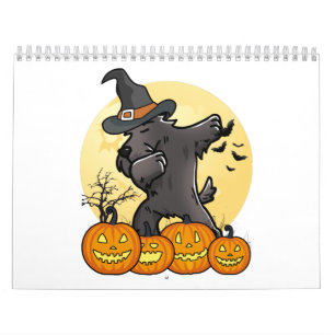 Scottish Terrier Dabbing Halloween Kalender