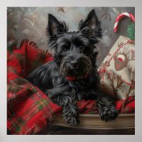 Scottish Terrier Dog Christmas