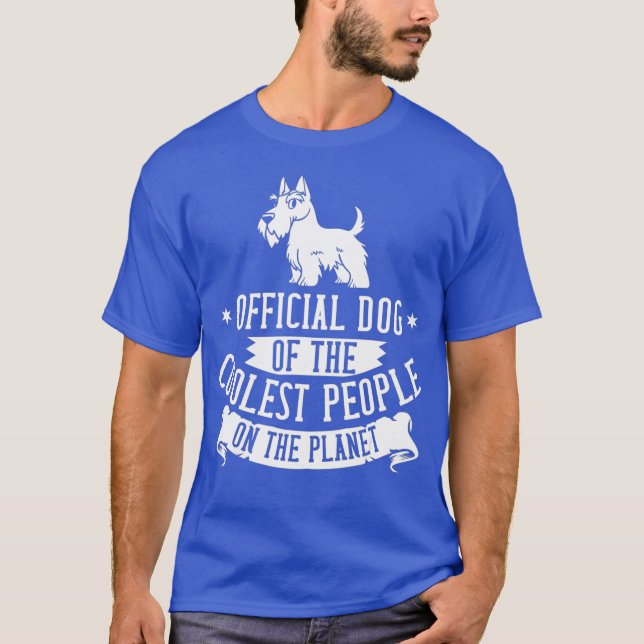 Scottish Terrier Dog Welppies Owner Lover _25 T-Shirt (Vorderseite)