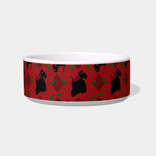 Scottish Terrier Dogs and Tam O'Shanter Bowl Napf