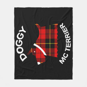 Scottish Terrier Dogs Terrier Dog Owners Cof Fleecedecke