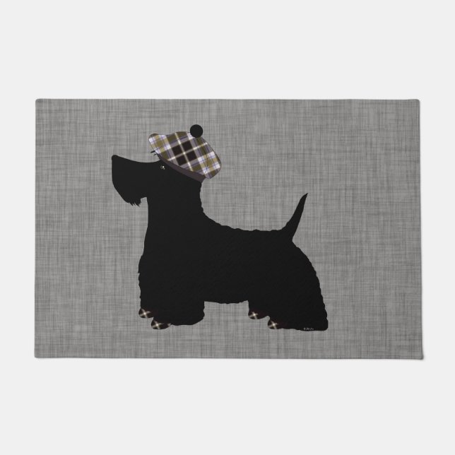 Scottish Terrier Doormat Fußmatte (Vorderseite)