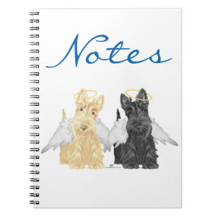 Scottish Terrier Engel Notizblock