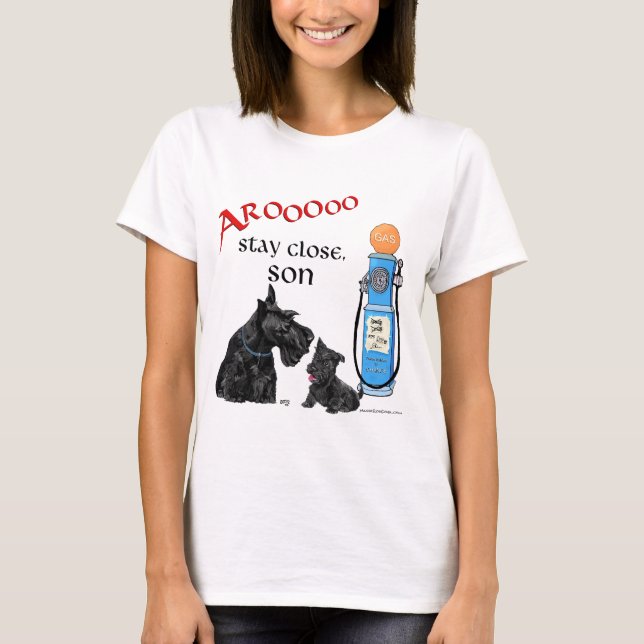 Scottish Terrier Gas Preise !! T-Shirt (Vorderseite)