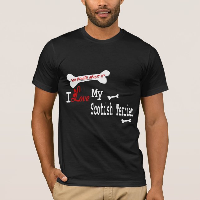 Scottish Terrier Gifts T-Shirt (Vorderseite)