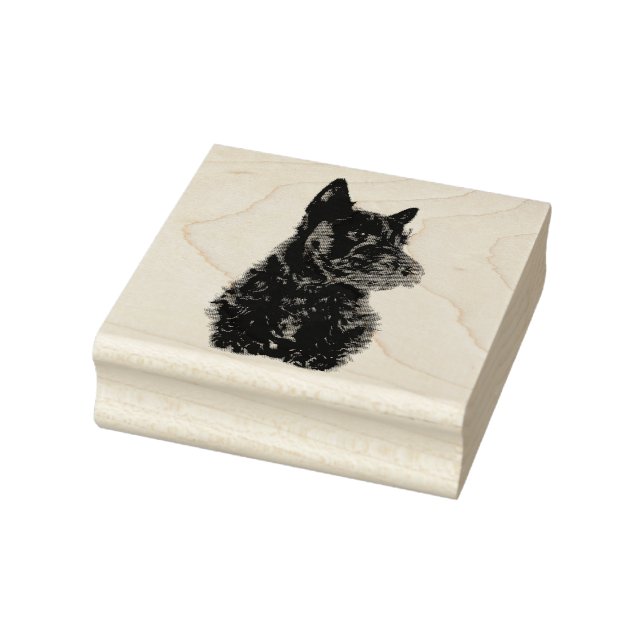 Scottish Terrier Gummistempel (Stempel)
