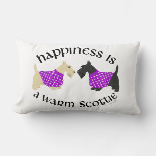 Scottish Terrier Happiness Pillow Lendenkissen
