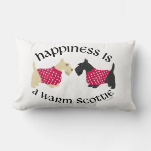 Scottish Terrier Happiness Pillow Lendenkissen