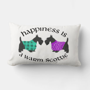 Scottish Terrier Happiness Pillow Lendenkissen