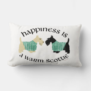 Scottish Terrier Happiness Pillow Lendenkissen