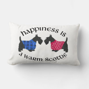 Scottish Terrier Happiness Pillow Lendenkissen