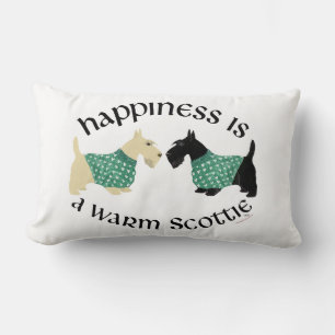 Scottish Terrier Happiness Pillow Lendenkissen