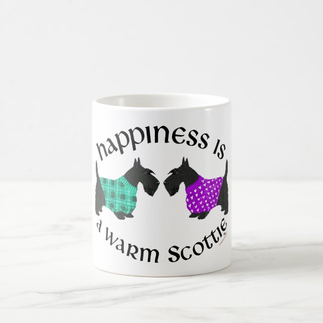 Scottish Terrier Happiness Tasse (Mittel)
