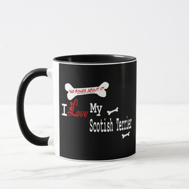 Scottish Terrier (I Liebe) Tasse (Links)
