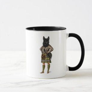 Scottish Terrier in Kilt Tasse