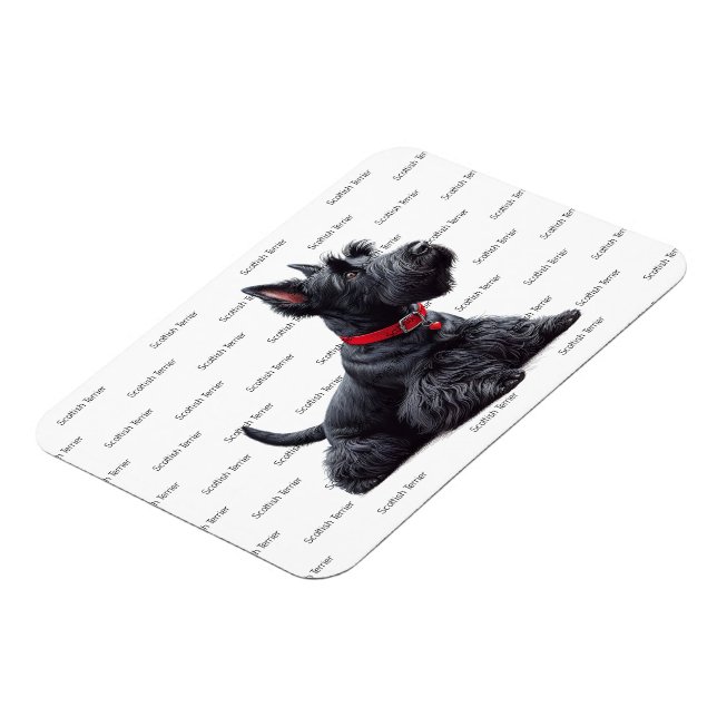 Scottish Terrier in Magnet (Linke Seite)