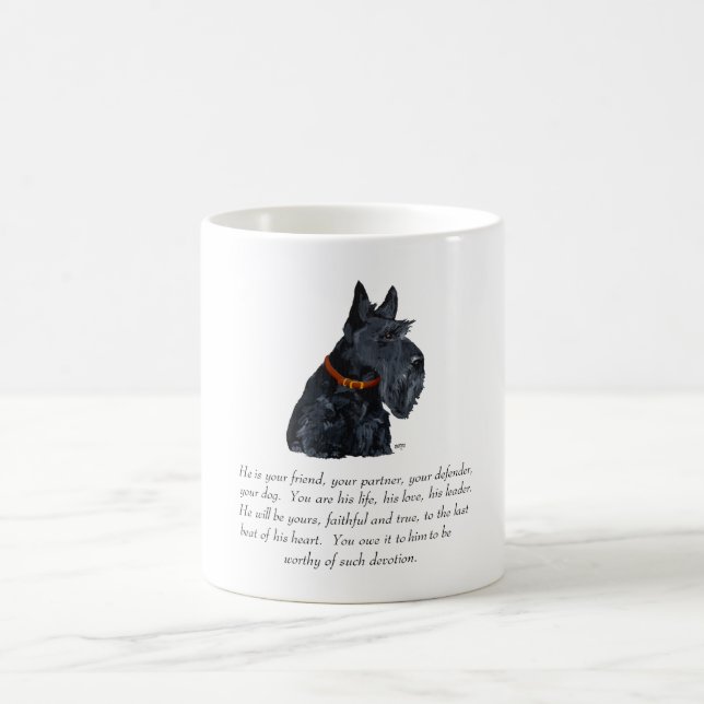 Scottish Terrier Keepake Kaffeetasse (Mittel)