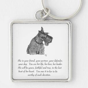 Scottish Terrier Keepsakes - FEMALE Schlüsselanhänger
