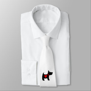 Scottish Terrier Krawatte