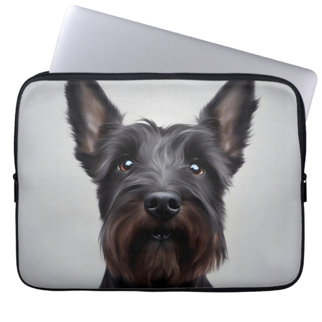 Scottish Terrier Laptopschutzhülle (Vorderseite)