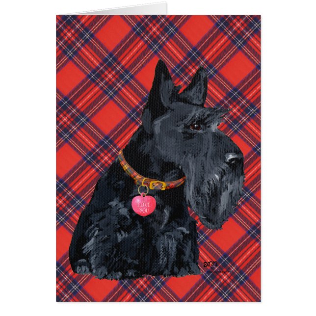 Scottish Terrier Liebe (Vorne)