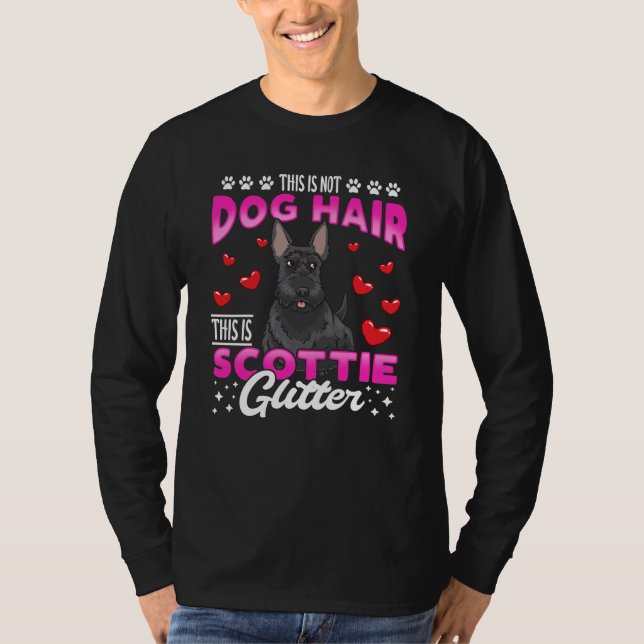Scottish Terrier lustiges Sprichwort T-Shirt (Vorderseite)